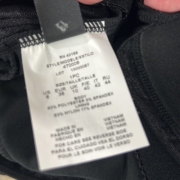 🆕NWT Miraclesuit Tankini Top Fierce Halter Black Multiple Sizes Available - Picture 7 of 9